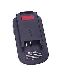 20V Adaptador HPA1820 para Black & Decker LBXR2020 18V a 20V Baterías Adaptador Convertidor para Black Decker 18V NiCad y NiMh Batería ToolsHPB18 HPB18-OPE 244760-00 A1718 FS18FL FSB18 For Porter & S