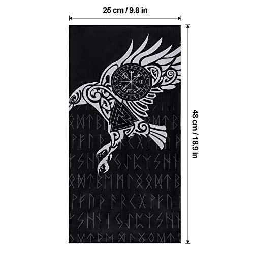 Unisex Seamless Rave Bandana Face Mask for Dust Wind Sun UV Protection Neck Gaiter/Face Scarf/Face Cover