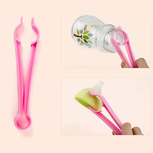 Formemory 7Pcs Baby Bottle Brush Cleaning Set, Multipurpose Water Bottle Cleaner for Baby Feeding Bottle Nipple Straws Pink - Thumbnail 5