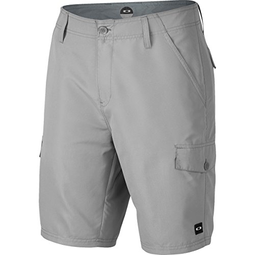 Oakley Men's Hybrid Cargo Short, Stone Gray, 38