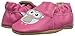 Robeez Girls' Soft Soles, Owl Playmates Bright Pink, 6-12 Months M US Infant