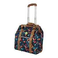 Lily Bloom Design Pattern Carry on Bag Wheeled Cabin Tote (Sloth To Me)