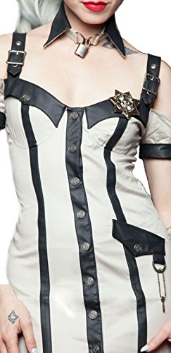 Lip Service Sexy Police Cop Vegi Leather Costume Uniform Dress