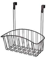 Spectrum Diversified Contempo Storage Basket, Over the Cabinet Door, Medium, Bronze