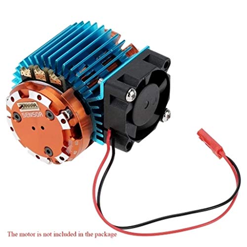 GOVOW-Tech 7014 Motor Heat Sink with Cooling Fan for 1/10 HSP RC Car 540/550 3650 Motor Thi