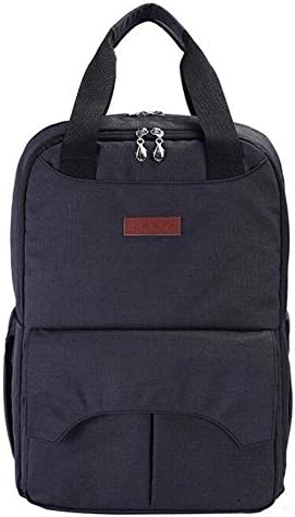 FJY Nappy Changing Backpack Travel Diaper Bag Organiser Rucksack Large Capacity Outdoor Tote Bag Multifunction Pushchair Straps Change Bag Backpack For Mum Dad , black , 20cm30cm43cm