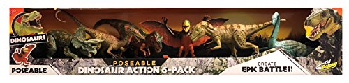dinosaur action 6 pack