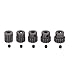 5pcs RC pinion gear set 32P 1/10 RC Car Brushed Brushless Motor Gears 5mm 13T 14T 15T 16T 17T Combo Set