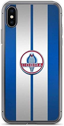Acedinin Compatible with iPhone X/Xs Case Shelby AC Cobra Pure Clear Phone Cases Cover