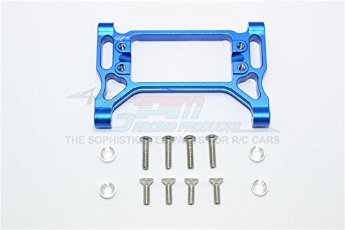 Traxxas TRX-4 Trail Defender Crawler Upgrade Parts Aluminum Front Servo Mount - 1 Set Blue