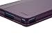 ACdream Lenovo TAB3 8 Case, Folio Protective Premium Leather Tablet Case for Lenovo TAB3 8 inch Tablet(2016 release), Dark Purple