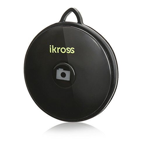 iKross Mini Wireless Bluetooth Remote Control Photo Selfie Shutter Release with Wrist Strap for iPhone, Samsung, Tablets, and other Android devices