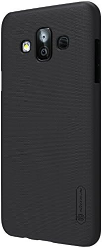 Galaxy J7 Duo Case,Mangix Exact-Fit Premium Matte Finish Hard Back Cover Case with Film Screen Protector for Samsung Galaxy J7 Duo J720M 2018 Newest Released (Black)