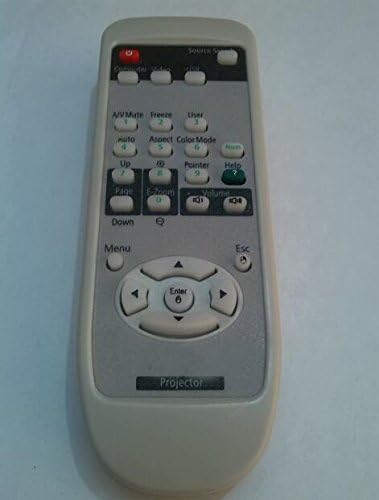 Premium Quality General Generic Universal Compatible Replacement Projector Remote Control Fit For EPSON Projector EMP- Brand New 300 Days Warranty by Eworld24