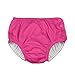 i Play. Baby Toddler Ultimate Reusable Snap Swim Diaper, Hot Pink Snap, 4T