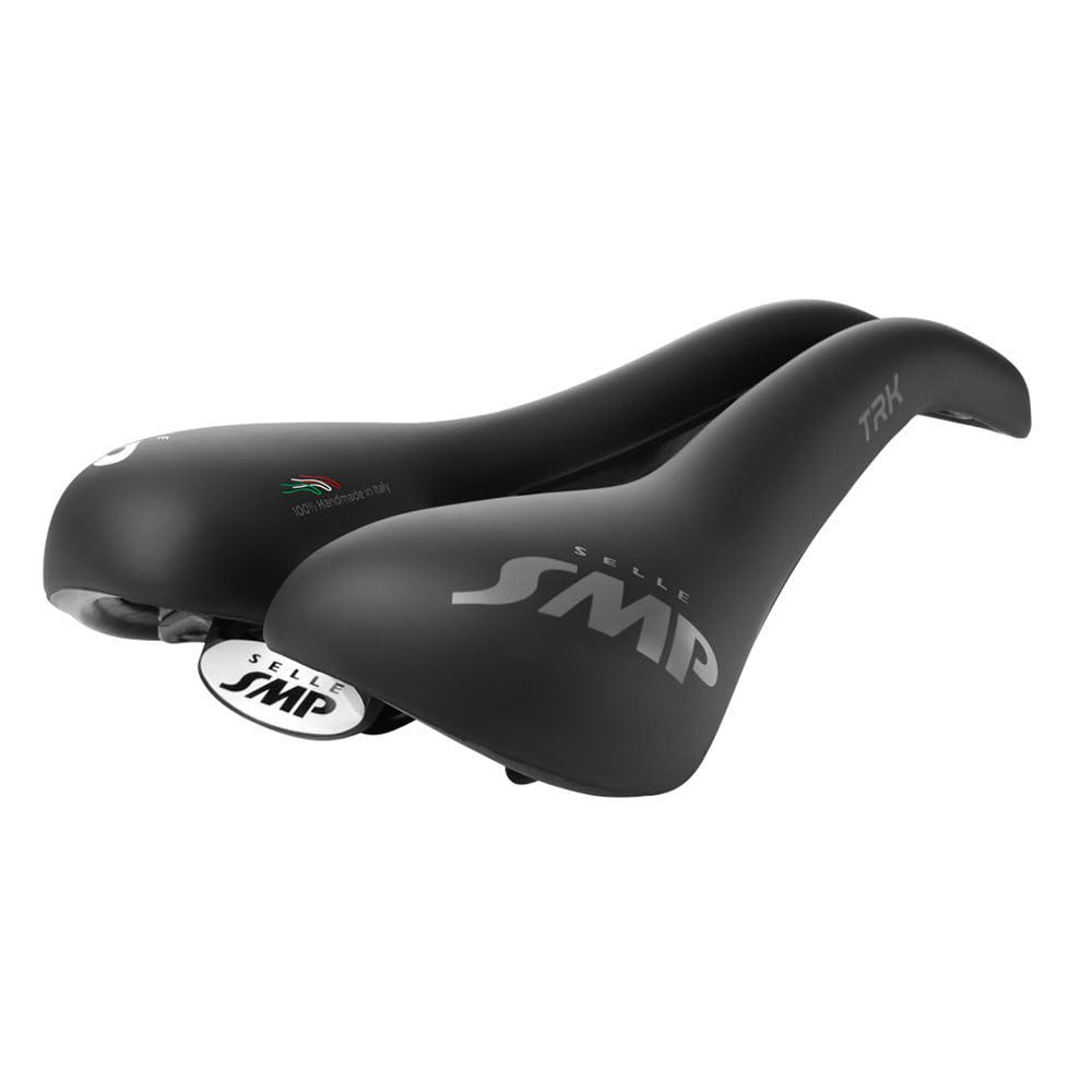 SMP4Bike Selle SMP TRK Medium Saddle,Black,28.0 x 16.0-cm
