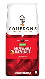 Cameron's Coffee Decaf Vanilla Hazelnut, 10 Ounce Bag