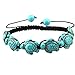 Dolland Hawaii Style Ocean Turtle Bracelets Simulated Turquoise Wrap Bangles Handmade Jewelry
