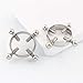 Body Piercing Rings,IrBingNii Women Shields,Screw Body Piercing Jewelry Adjustable Circle,None Piercing