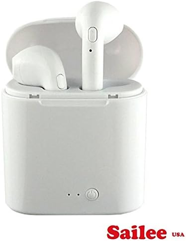 Sailee i7S TWS Twins Bluetooth Earbuds/Earpods Mini Wireless Earphones Headset with Mic Stereo V4.2