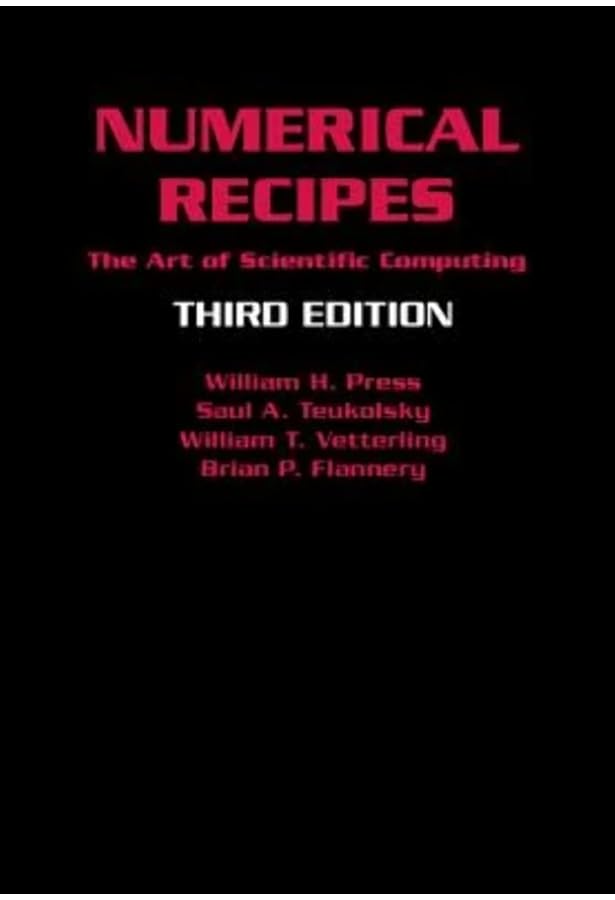 Numerical Recipes in C: The Art of Scientific Computing, Second