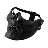 ASX Design Wargame CS Paintball Protective Gear Half Face Airsoft Mask Skull