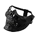 ASX Design Wargame CS Paintball Protective Gear Half Face Airsoft Mask Skull