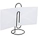 Home-X - Jumbo Desk Paper Clip Memo Holder & Organizer, Perfect Office Accessory to Hold, Organize and Access Bills, Letters, Reminders and Notes, Black