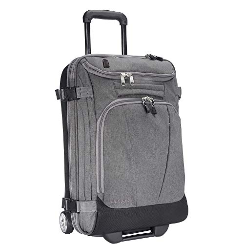 eBags Mother Lode 21 Inches USB CarryOn Rolling Duffel (Heathered