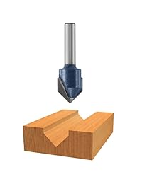 Bosch 85219 M 90 Grado X 9 16 en. V-Groove Bit con punta de carburo