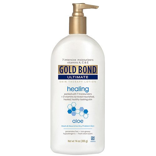 Gold Bond Ultimate Aloe Cream 14oz Pump (3 Pack)