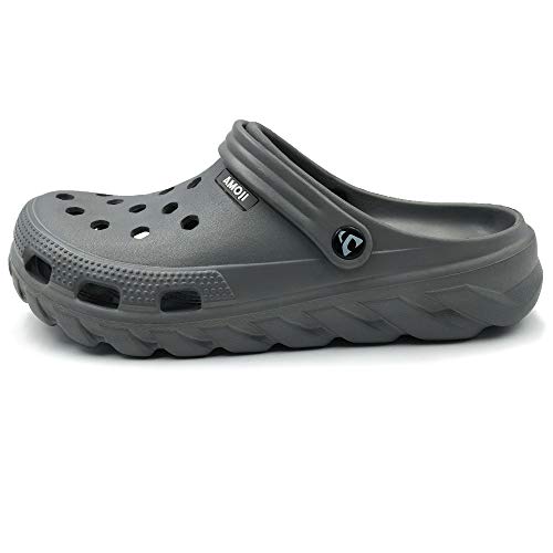 Amoji Garden Clogs Shoes Garden Shoes Outdoor Slippers Gardening Shoes Summer Water Clogs Yard Shoes Adult Male Female… - Image 3