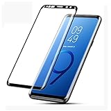 Galaxy S9 Screen Protector, BEAOK S9 3D Full Coverage Tempered Glass [Anti-Scratch] [High Responsivity] HD Clear 9H Surface Hardness Screen Protector For Samsung Galaxy S9