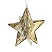 Swarovski Crystal Golden Shadow Christmas Ornament Star