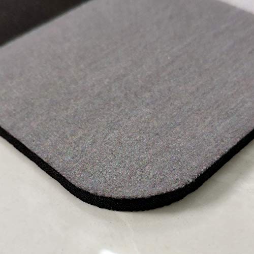 USTIDE Farmhouse Buffalo Plaid Kitchen Rug, Mocha/White Checkered