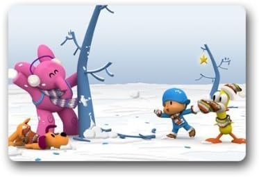 SENL Pocoyo Cartoon Custom Durable Doormat(23.6 x 15.7) Doormat Floor Mat Indoor/Outdoor Mats