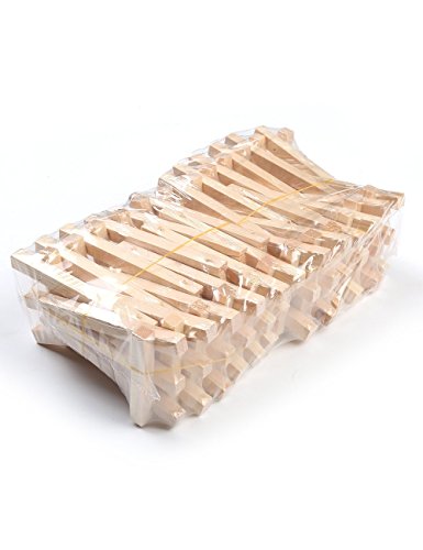image for MEEDEN 24pcs 5 Inch Mini Wooden Easel Small Wood Display Stand for Art