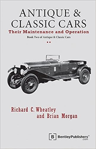 Antique And Classic Cars Their Maintenance And Operation Richard C Wheatley Brian Morgan R F Neale 9780837602035 Amazon Com Books
