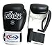 Fairtex Muay Thai Boxing gloves BGV1 Black 16 oz