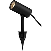 ET2 Lighting E41355-BK Alumilux Landscape - 8W 1 LED Outdoor Pathway Light-8.25 Inches Tall and 1.75 Inches Wide