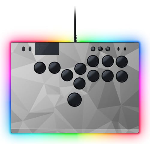 Razer Kitsune Skin: Full Top Plate Wrap - Premium 3M Cast Vinyl - Scratch Protection - Unique Designs & Finishes - Easy Application - Geometric Mercury