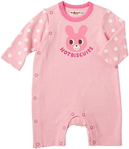Mikihouse Hot Biscuits Overalls 71-1201-950 6 Mos(70cm) Pink