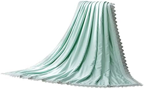 LXFMD Summer cool by summer bedding lace lyocell washed mulberry silk summer quilt by core air conditioner was (Size : 220x240/cm)