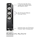 Polk Audio Signature Series S60 Floor Standing Speaker (Pair) with Amazon Basics 14 Gauge 50′ Wire Cable | American HiFi Surround Sound | Stylish Looks, Big Sound | Detachable Magnetic Grillethumb 2