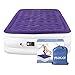 yeacar Air Mattress Blow Up Raised Airbed with Internal High Capacity Pump, Portable Inflatable Bed Queen Size