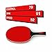 Sport Game Pro Ping Pong Paddle JT-700 with Killer Spin + Case for Free (red)