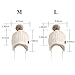 Cutegogo Christmas Crochet Baby Beanie Earflaps Little Girl Boy Knit Infant Hats Winter Warm Cap Lined Polyester Santa (White, M)