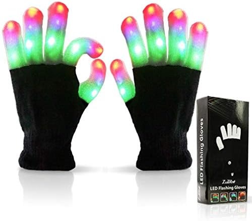 Amazon.com: Luwint LED Light Up Gloves for Kids, Flashing Sensory