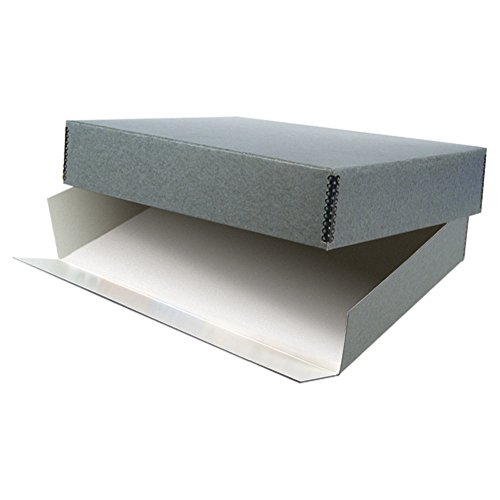 Systematic Filing Products Archival Drop Front Preservation Storage Box (3"H x 12"W x 9"D)
