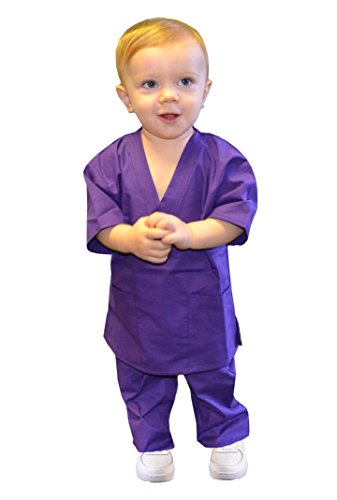 My Little Doc Purple Toddler Scrubs by (4)